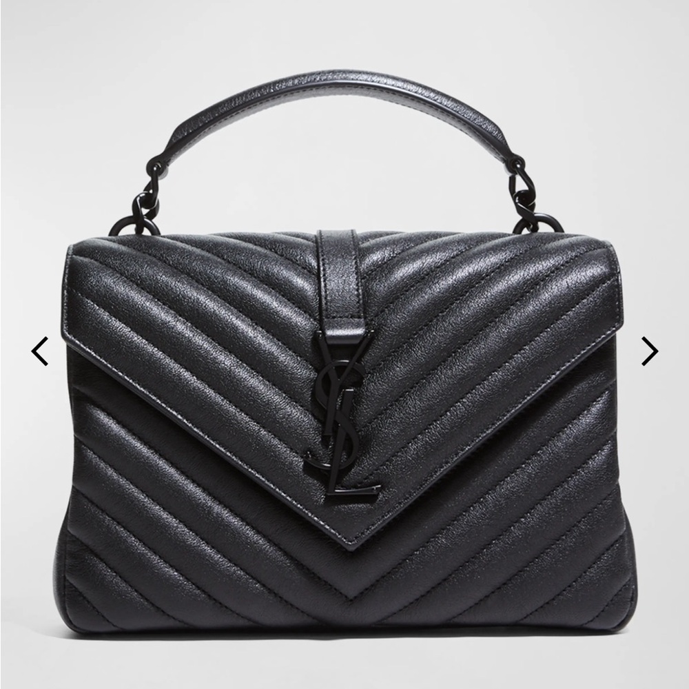 Ysl college bag black small - Picture 2 of 8